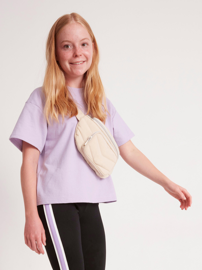 Kortärmad oversized topp