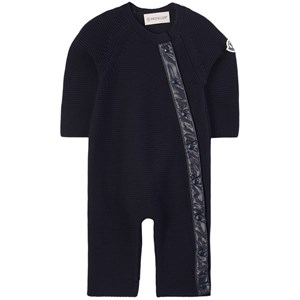 Moncler Pagliacietto Stickad Onesie Marinblå 18-24 mån