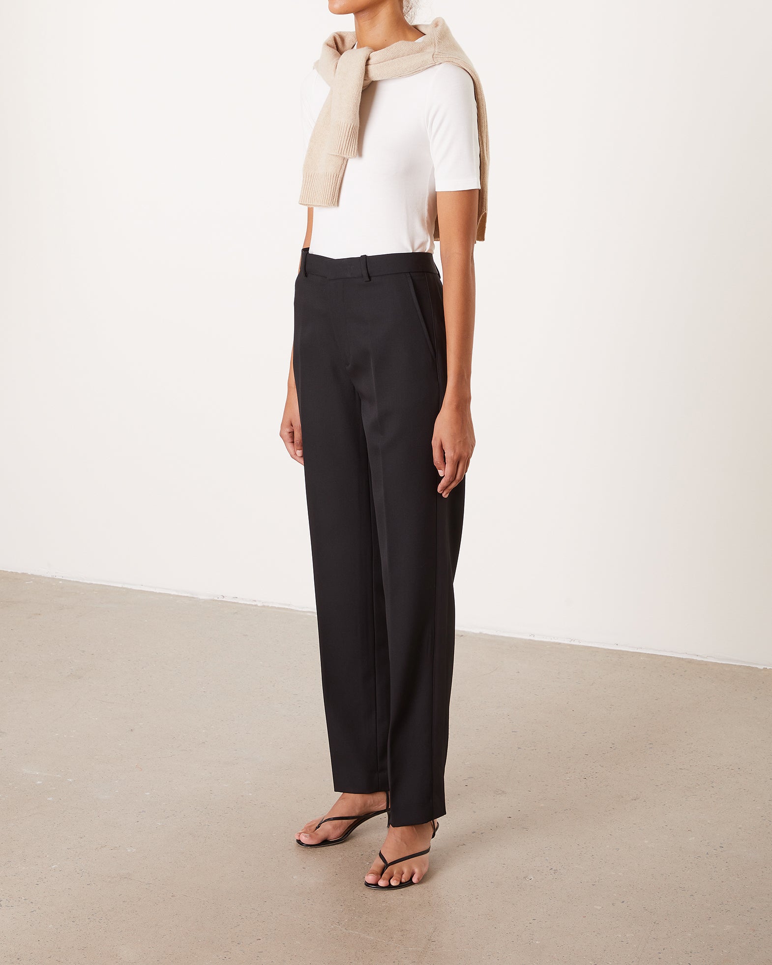 POLO Ralph Lauren Byxa Snclr Pt-Straight-Pant US 2 ( EUR 34) Svart 031