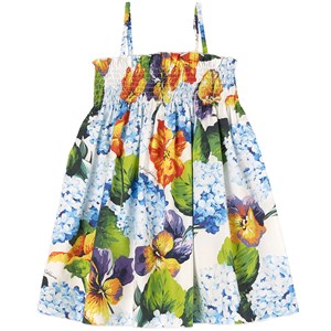 Dolce & Gabbana Floral Klänning Flerfärgad 2 år