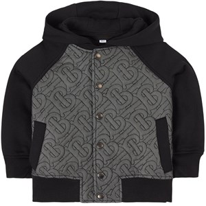 Burberry Timmy Logo Huvtröja Svart 4 år