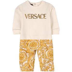 Versace Baroque Onesie Vit 0-3 mån