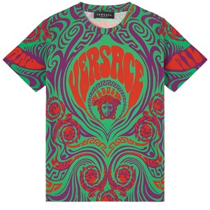 Versace Medusa Logo T-shirt Grön 8 år