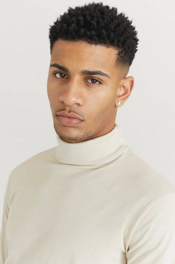 Studio Total Polotröja Favourite Roll Neck Natur