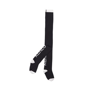 Kenzo Logo Strumpbyxor Svarta T2