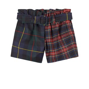 Dolce & Gabbana Mixed Tartan Shorts Röda 4 år