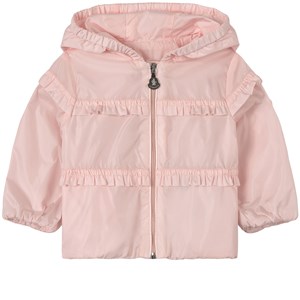 Moncler Hiti Branded Hooded Vindjacka Rosa 6-9 mån