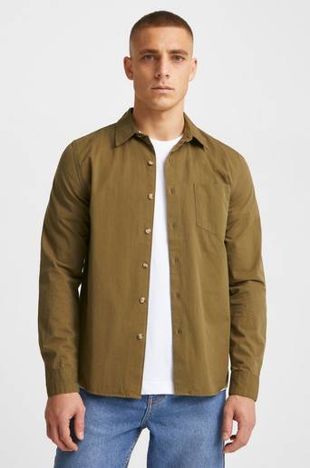 Studio Total Skjorta Twill Shirt Grön