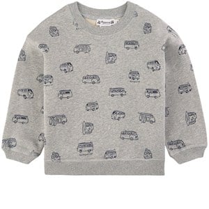 Bonpoint Mönstrad Sweatshirt Grå 6 år