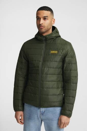 Barbour Jacka B.Intl Hooded Reed Quilt Grön