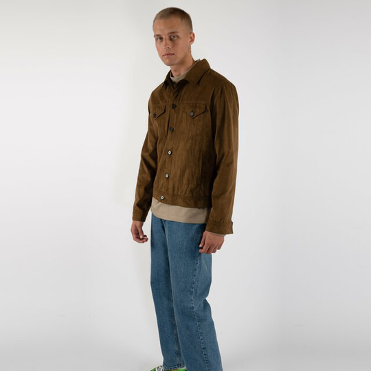Vegan Suede Jacket