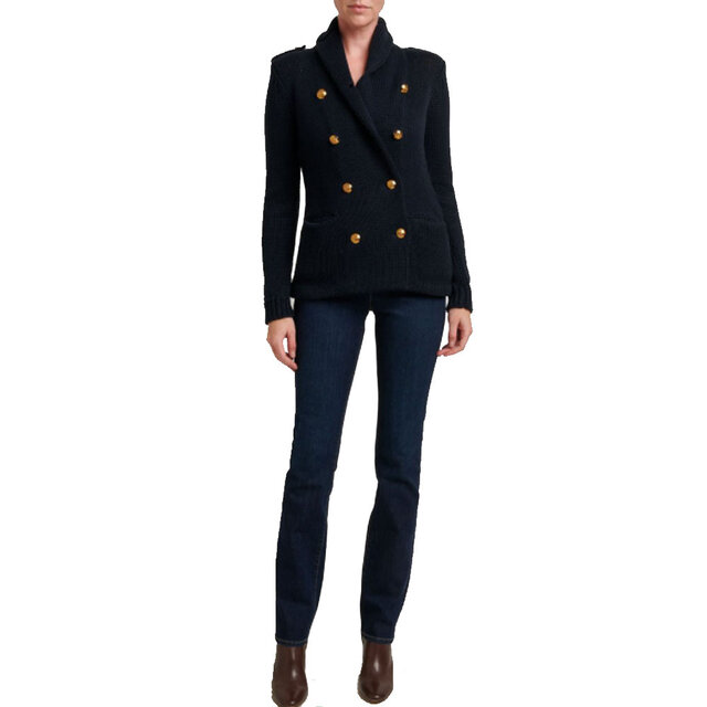 Double-Breasted Cotton Jacket