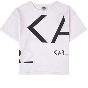 Karl Lagerfeld Kids Logo T-shirt Vit 12 år