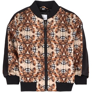 Burberry Aaron Bear Print Bomberjacka Brun 6 år
