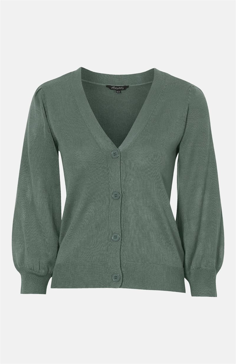 Finstickad cardigan Nova