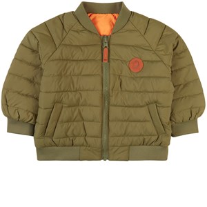Mini Rodini Beaver Insulator Jacka Grön 80/86 cm