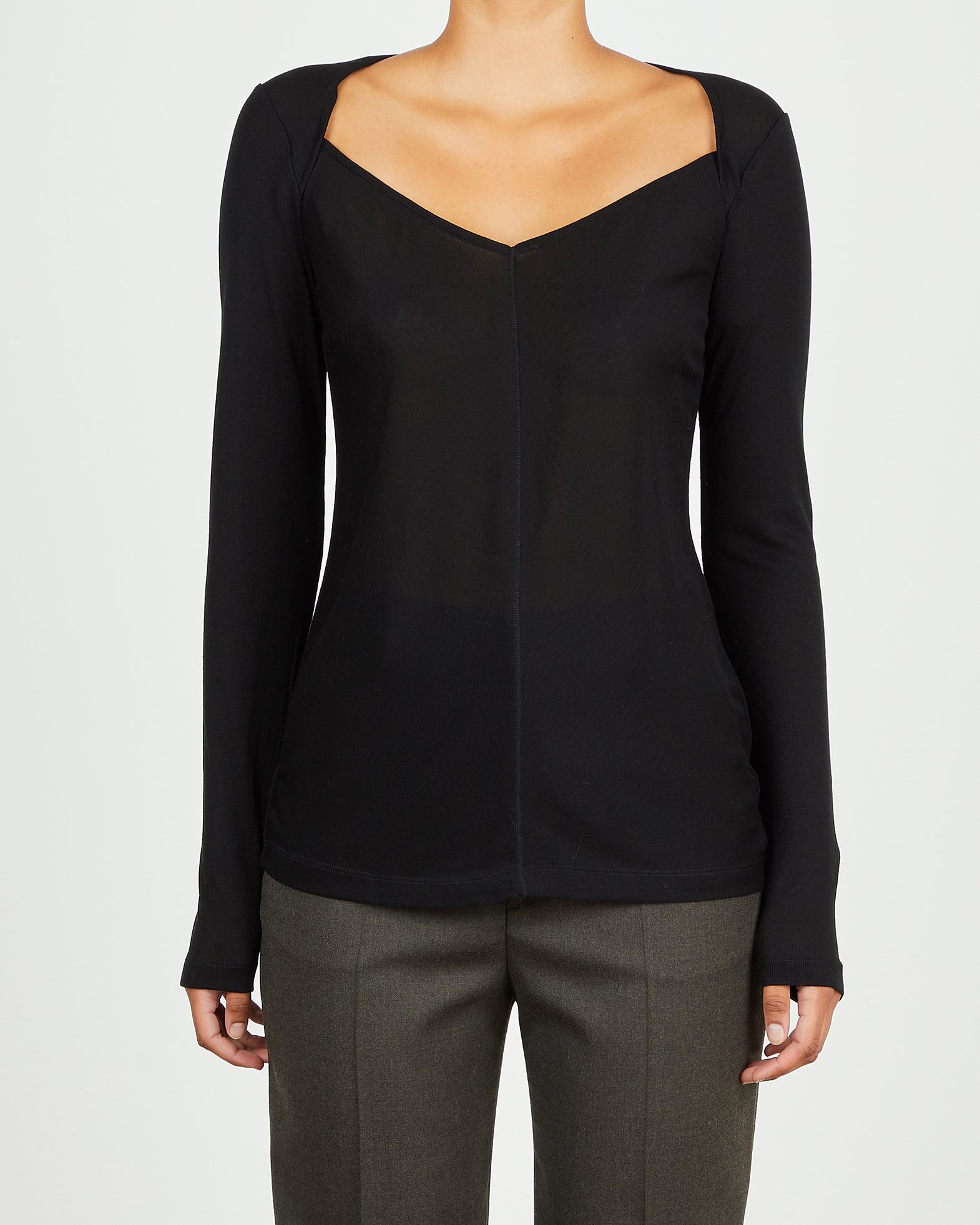 Filippa K Topp Lis XS Svart 001
