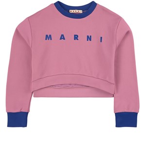 Marni Pink Branded Sweatshirt 4 år