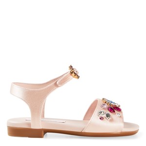 Dolce & Gabbana Diamante Sandaler Rosa 37 (UK 4)