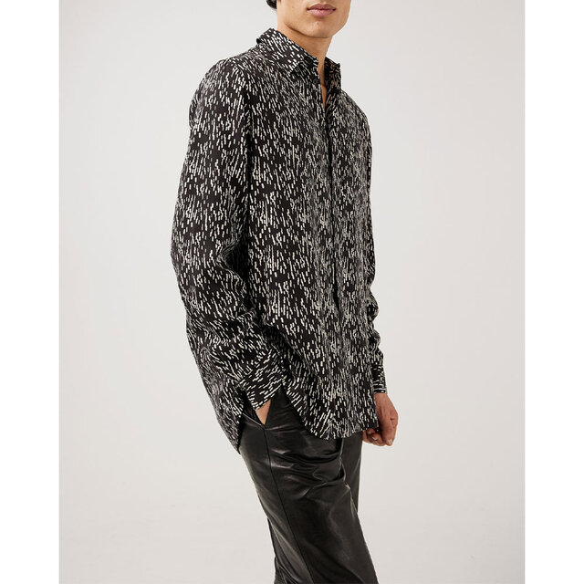 Printed Relaxed Tencel Shirt