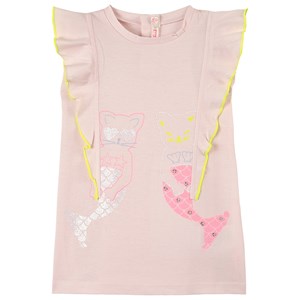 Billieblush Glitter Print Klänning Rosa 6 mån