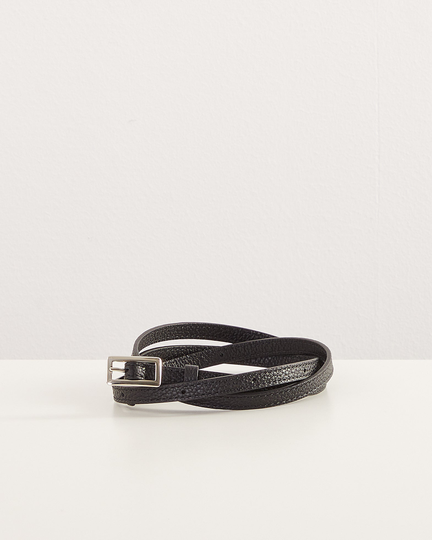 Filippa K Skärp MiniLeather Svart ONESIZE