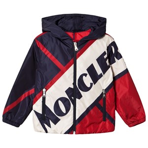 Moncler Logo Vindjacka Marinblå 4 years