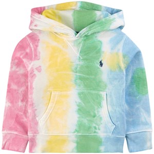 Ralph Lauren Tie Dye Huvtröja Flerfärgad 2 år