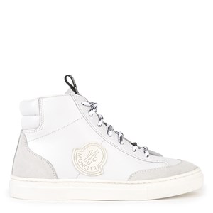 Moncler Leather Hi-Top Sneakers Vita 26 EU