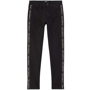 Karl Lagerfeld Kids Logo Tape Jeans Svarta 8 år