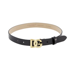 Dolce & Gabbana DG Logo Skärp Svart 2-4 år
