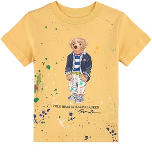 Ralph Lauren Bear T-shirt Gul 2 år
