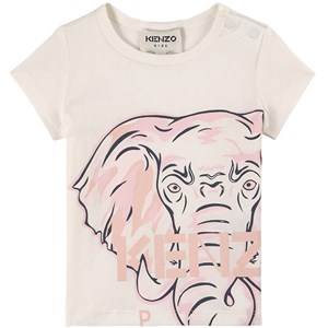 Kenzo Elephant T-shirt Vit 6 mån