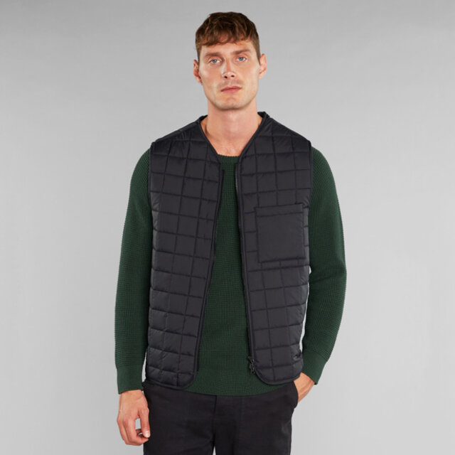 Quilted Vest Avesta Black