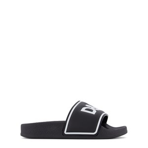 Dolce & Gabbana Logo Tofflor Svarta 28 EU