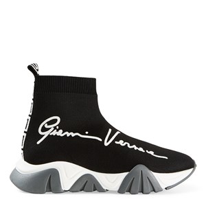 Versace Signature Sock Sneakers Svarta 33 (UK 1)