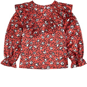 The Marc Jacobs Abstract Flowers Blus Röd 3 år