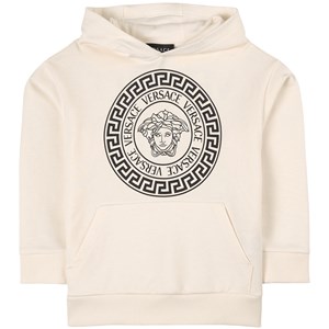 Versace Medusa Logo Huvtröja Vit 6 år