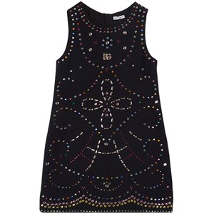 Dolce & Gabbana Studded Klänning Svart 8 år
