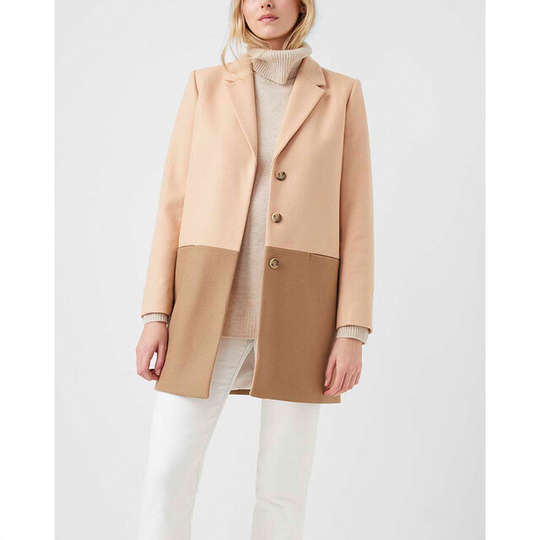 Fava Platform Felt Coats