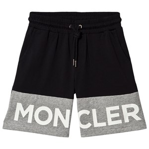 Moncler Branded Jersey Shorts Svarta 10 years