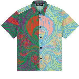 Versace Medusa Logo Skjorta Flerfärgad 8 år