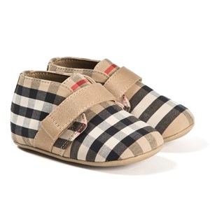 Burberry Charlton Check Babysko Beige 17 (UK 1)