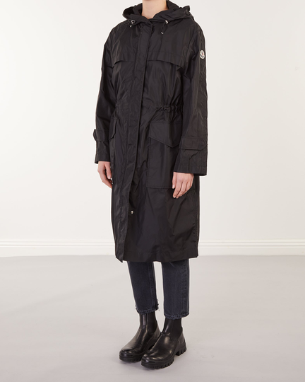 Moncler Jacka Heingu long coat Svart