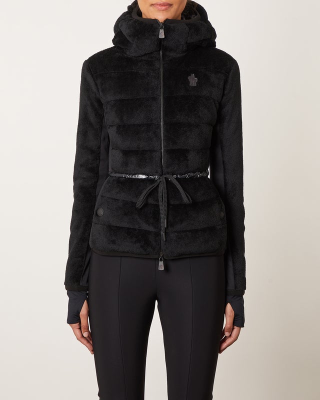 Moncler Grenoble Tröja Zip Up S Svart 002