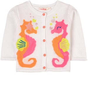 Billieblush Seahorse Graphic Kofta Vit 3 mån