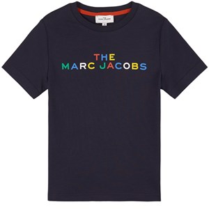 The Marc Jacobs Logo T-shirt Marinblå 2 år