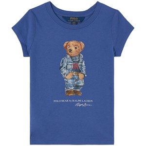 Ralph Lauren Bear T-shirt Blå 10-12 år