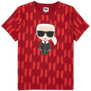Karl Lagerfeld Kids Logo T-shirt Röd 3 år