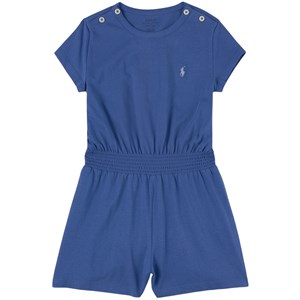 Ralph Lauren Blue Polo Player Romper 16-18 years